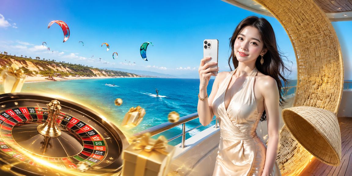 Bàn roulette sang trọng với nón lá Việt Nam tại Mũi Né – không khí casino kết hợp văn hóa địa phương